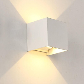 LED màu trắng đôi đầu tường không thấm nước ngoài trời nội thất ngoài trời hiện đại ngoài trời phòng khách tối giản hành lang sáng tạo hành lang sáng tạo