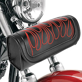 Vintage Motorcycle Tool Bag Storage Fork Roll Tool Pouch Fit for Harley Motorbikes ATV