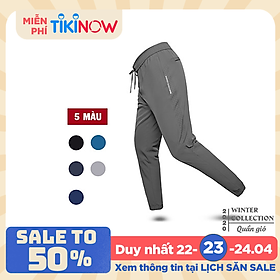 Quần Jogger Nam 5S Cao Cấp Vải Gió, Dáng Thể Thao, Bo Ống Trẻ Trung, Lưng Thun Thoải Mái
