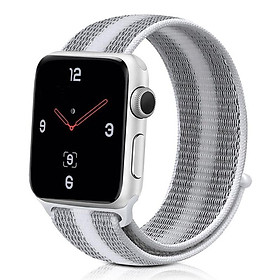 Dây Nylon Sọc Cao Cấp Apple Watch Series 7/6/5/SE/4/3/2/1 Size 38-40-41-42-44-45 - 5