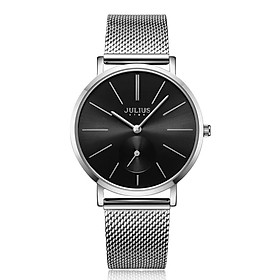 Đồng Hồ Nữ JS-022 Kính Sapphire Julius Star Hàn Quốc dây thép