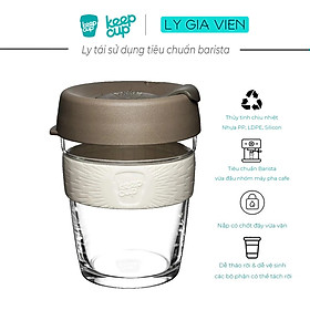 Mua Ly Thủy Tinh KeepCup Brew 12oz (355ml) Xuất Xứ Úc - Hoàn hảo cho cà phê espresso  macchiato hoặc piccolo
