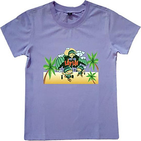 Áo Thun Gia Đình-Áo Nhóm In Họa Tiết Hello Summer Độc Lạ