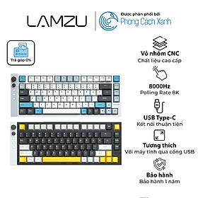 Mua Bàn phím HE Lamzu Jet 75 8K - Hỗ trợ Rapid Trigger - Hàng Chính Hãng