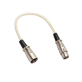 3 Pin XLR Male to XLR Female Microphone Cable Audio Stereo Balance Cord 30cm