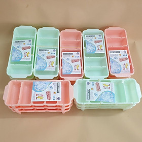 Mua Khay Làm Đá 5 Ngăn Chính Hãng Việt Nhật Chất Liệu Nhựa Dẻo Cao Cấp An Toàn Sức Khỏe