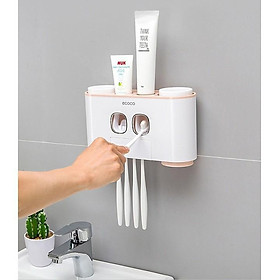 Mua Bộ nhả kem đánh răng đôi tự động 4 cốc từ tính ECO-E1802