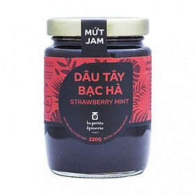 Hình ảnh Mứt Dâu Tây Bạc Hà - La Petite Epicerie Saigon 220g 