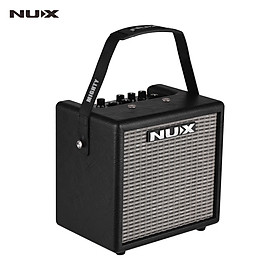 NUX Mighty 8 BT Portable 8 Watt Electric Guitar Amplifier Cube-shape Amplifier Built-in 6.5 Inch Speaker with Guitar