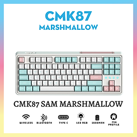 Mua Bàn phím cơ FL-Esports CMK87SAM Marshmallow 3 Mode - Hàng chính hãng