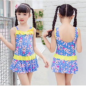 Đồ Bơi Bé Gái Họa Tiết Thỏ Xinh BBO21 MayHomes