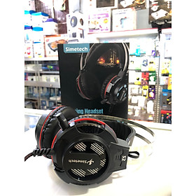 HEADPHONE TAI NGHE CHỤP TAI GAMING CHO GAME THỦ SIMETECH METAL S2 CỔNG