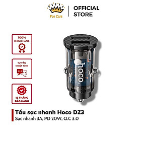 Tẩu sạc ô tô cho hoco. DZ3 Hàng Chính Hãng ,2 Cổng USB-A Type