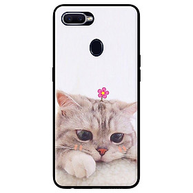 Ốp in cho Oppo A5s Mèo Buồn - Hàng chính hãng