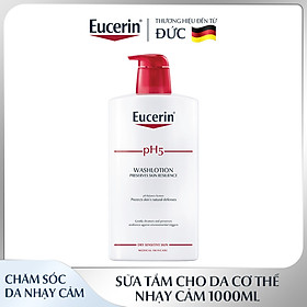 Sữa Tắm Cho Da Cơ Thể Nhạy Cảm Eucerin pH5 Skin