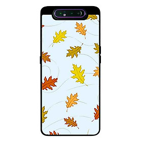 Ốp Lưng Dành Cho Samsung A80 mẫu Lá Mùa Thu - Hàng Chính Hãng