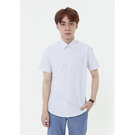 Áo Sơ Mi Nam Tay Ngắn Họa Tiết The Shirts Studio Hàn Quốc TD45F6123GY