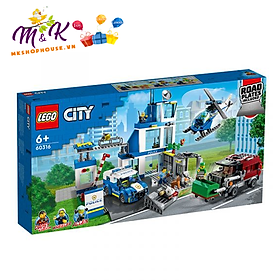 LEGO City 60316 Trạm cảnh sát thành phố Lego City 668 chi tiết