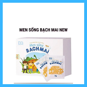 Mua Men Sống Bạch Mai New Men Vi Sinh Hỗ Trợ Bé Táo Bón Tăng Cường Hệ Tiêu Hóa
