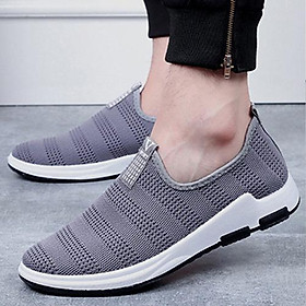 Giày lười thể thao nam 06 vải sợi cao cấp thông thoáng cực hót hòn họt