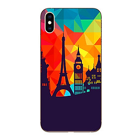 Ốp lưng dẻo cho Iphone XS Max - Travelling