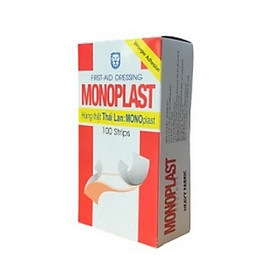 Băng cá nhân MONOPLAST Hộp 100 miếng