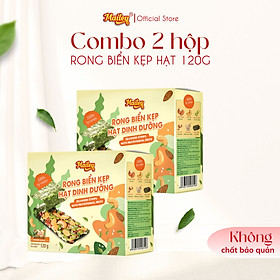 [COMBO 2 HỘP/4HỘP] Rong biển kẹp hạt dinh dưỡng Mailey - hỗ trợ ăn kiêng giảm cân, bánh ngũ cốc dinh dưỡng