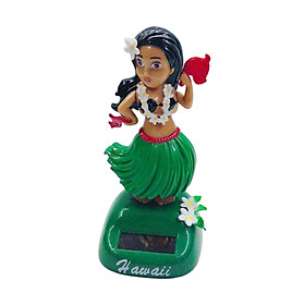 Center Console Decoration Dancing Girl Compact for Xmas Present Office Gifts