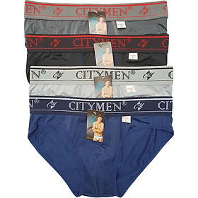 Hộp 4 Quần lót nam cao cấp CITYMEN vải thun lạnh