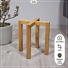 Mua Đôn Gỗ Đặt Chậu Cây - Kệ Gỗ Để Cây Cảnh CCG06