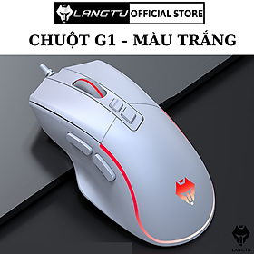 Chuột Máy Tính Langtu G1 Gaming Văn Phòng Có Dây Kèm Đèn Led Hàng Chính