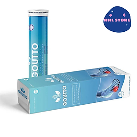 Viên Sủi Goutto,Hỗ Trợ Điều Trị Bệnh Gout,Làm Giảm Acid Uric Máu