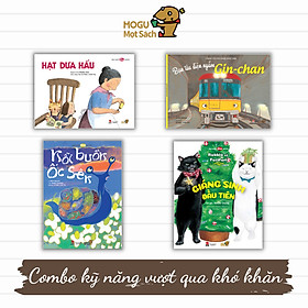 Download sách Combo Kỹ Năng Sống cho trẻ - Vượt qua khó khăn, mình làm được mà! Bao gồm: Bạn tàu điện ngầm Gin-chan, Hạt dưa hấu, Nỗi buồn ốc sên, Giáng sinh đầu tiên.