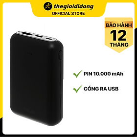 Mua Pin sạc dự phòng Polymer 10000mAh Type C AVA+ DS2107 - Hàng chính hãng - Đen