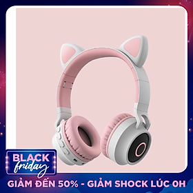 Tai nghe Bluetooth tai mèo, không dây chụp tai - ADG028C