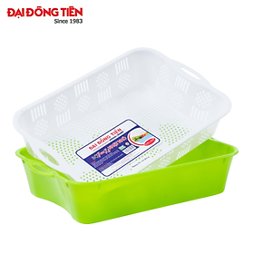 Mua Bộ Thau Rổ Nhật Trung C1148-J1148 Màu Xanh Lá