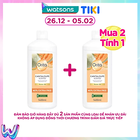 Gel Tắm Orita Hương Dưa Đỏ Shower Gel Cantaloupe Scented 1400ml