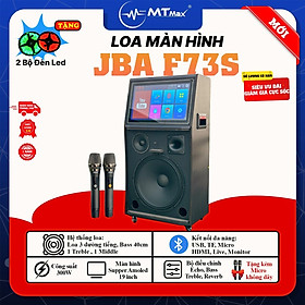 Mua Loa Karaoke Màn Hình JBA F73S - Công Suất Lớn 300W Màn Hình Amoled Mượt Mà Bass Siêu Trầm 40Cm Âm Thanh Mạnh Mẽ Uy Lực Đi Kèm Cặp Micro Không Cao Cấp Bảo Hành 12 Tháng Tặng Kèm Bộ Đèn Led 5m Hàng chính hãng