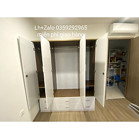 Tủ nhựa đài Loan 4 cánh