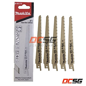 Lưỡi cưa kiếm cắt gỗ có đinh 152x19x1.25mm Makita B-05175 (01 lưỡi) | DCSG