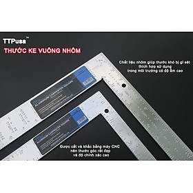 THƯỚC KE VUÔNG NHÔM TTPusa