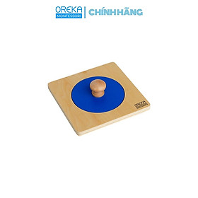 Đồ chơi trẻ em Oreka Montessori Ghép hình đơn: Hình tròn - 0140200