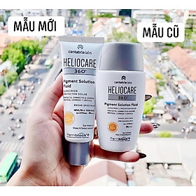 Kem chống nắng Heliocare 360° Pigment Solution Fluid SPF - Bảo vệ vượt trội