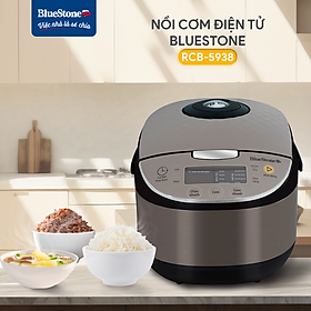 Nồi Cơm Điện Tử BlueStone RCB-5938 1.8 Lít 860W - Hàng chính hãng