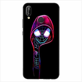 Ốp lưng in cho Huawei Nova 3E Nhện Đen