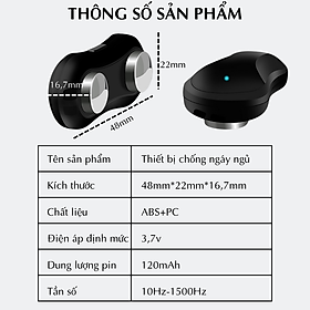 Máy chống ngáy ngủ bằng xung điện CTFAST, hỗ trợ giảm ngủ ngáy và giúp điều hòa nhịp thở, thiết kế nhỏ gọn phù hợp với mọi người đem lại gi