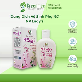 Dung Dịch Vệ Sinh Phụ Nữ NP Lady's Hỗ Trợ Giảm Viêm, Làm Sạch Dịu Nhẹ - Greenmec