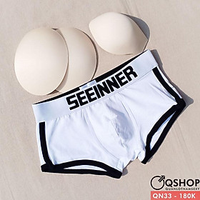  QUẦN ĐỘN MÔNG NAM VÀ ĐỘN DV NAM 2 TRONG 1 KIỂU BOXER QSHOP QN27 QN33