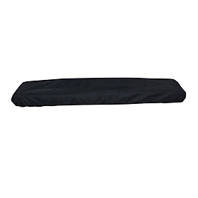 Dust Cover for 61/88 Key Electronic Piano Keyboard Cover Black for 61 Key