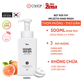 Nước rửa tay sát khuẩn MR.Zetta Hand Wash 500ml